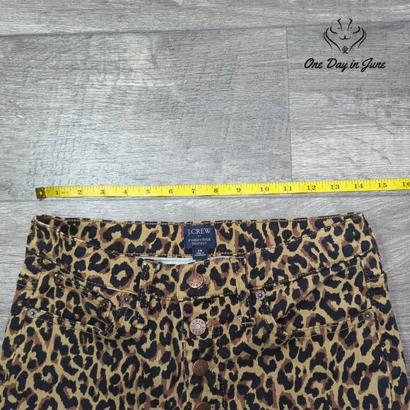 J.Crew 9" High Rise Skinny Jeans Size 28 (6) - Picture 2 of 6
